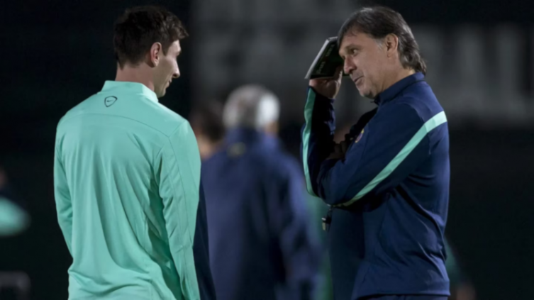 Así le fue a Lionel Messi con el Tata como entrenador