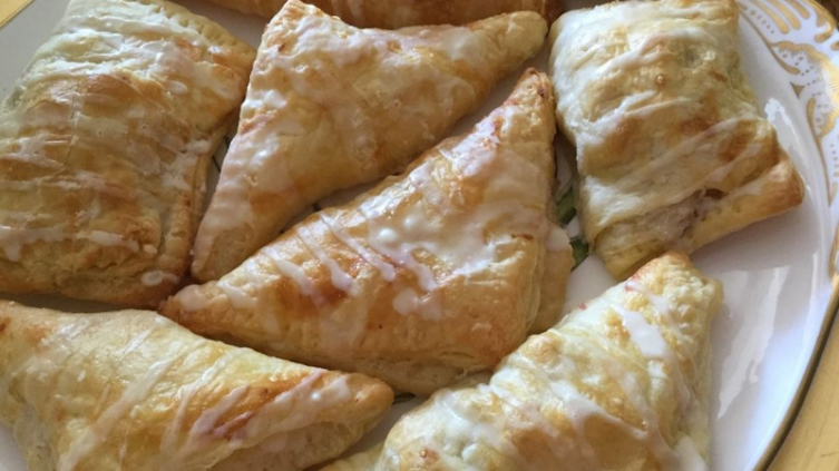 Hojaldres de manzana