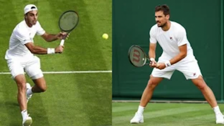 Jornada agridulce de los argentinos en Wimbledon