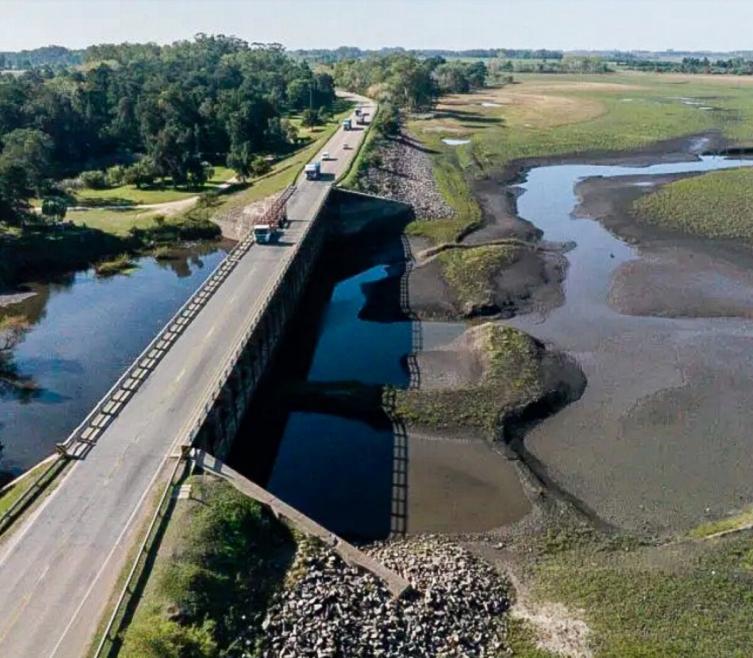 Aumentaron las reservas de agua dulce de Montevideo en medio de la crisis hídrica