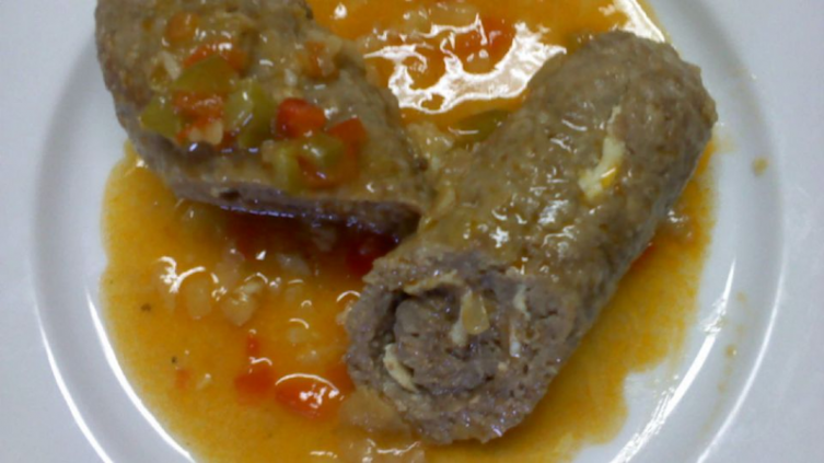 Rollitos de carne con queso