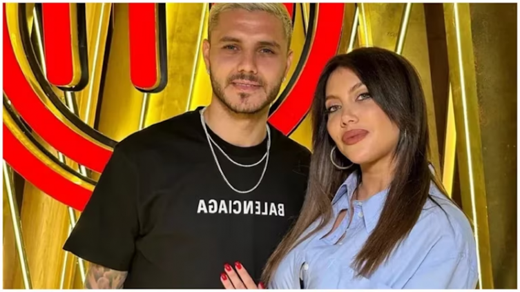 Mauro Icardi compartió dos emotivas imágenes junto a su esposa