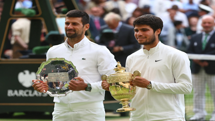 Alcaraz venció a Novak Djokovic y se consagró campeón de Wimbledon 