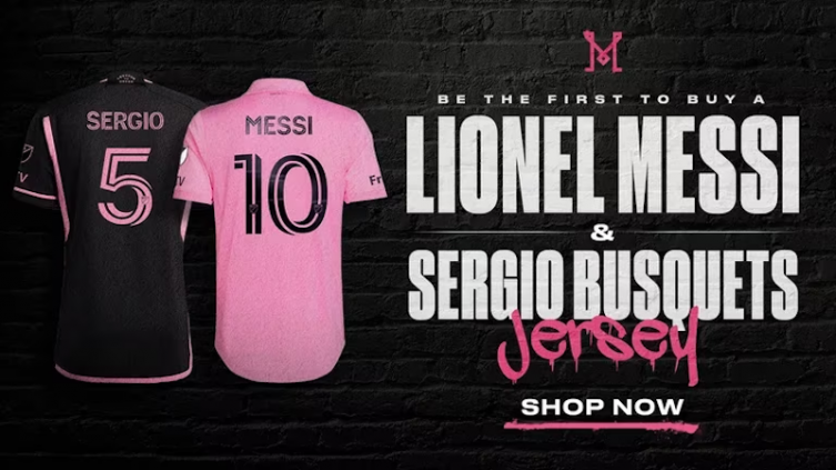 El Inter Miami puso a la venta la camiseta oficial con el N° 10 de Lionel Messi