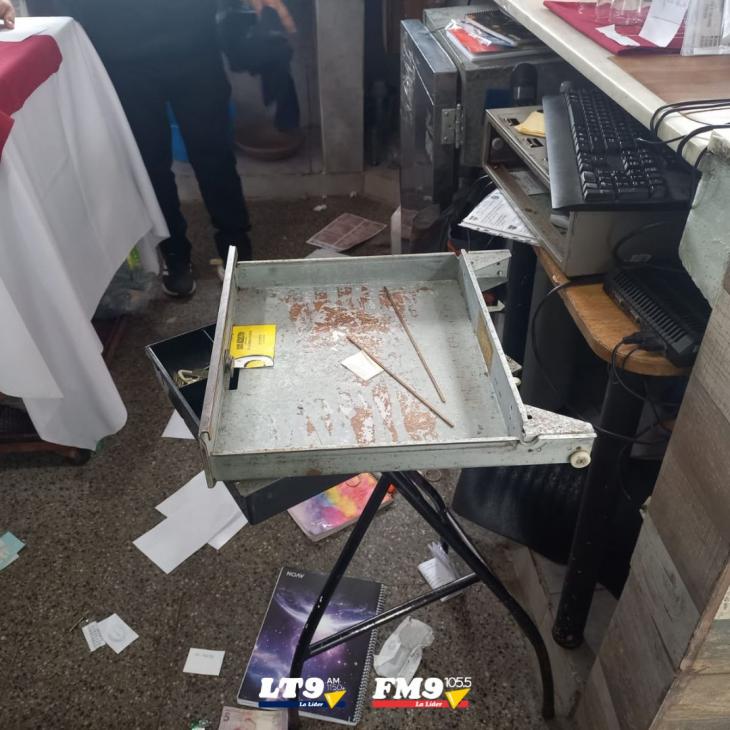 Robaron en el bar El Clásico: 