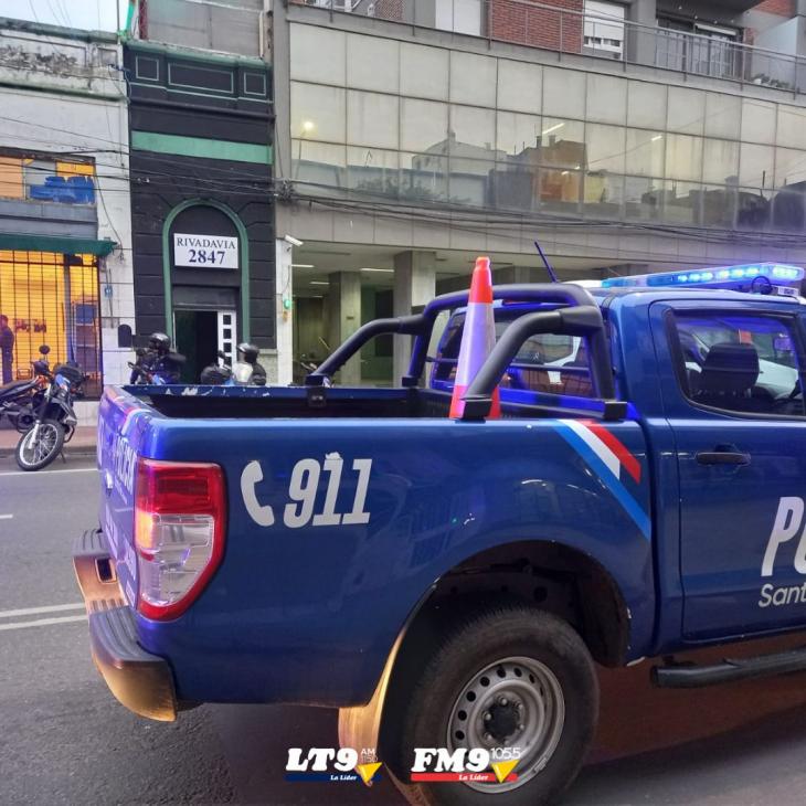Principio de incendio en un hotel del macrocentro: hospitalizaron a un hombre
