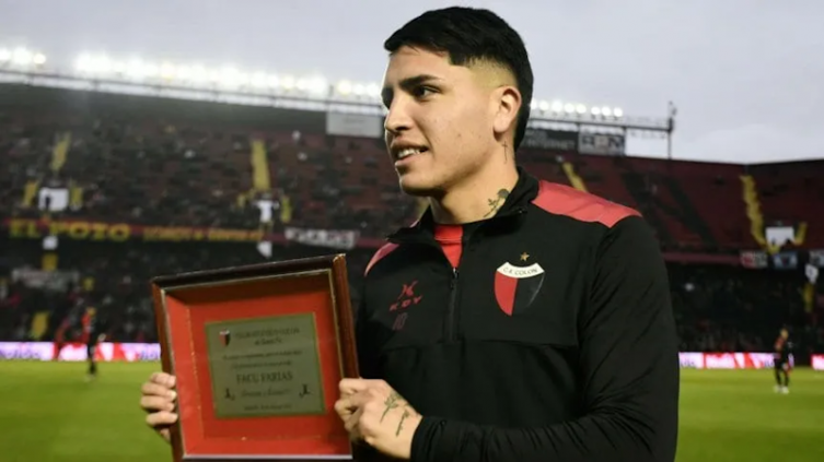  Colón hizo un reconocimiento a Facundo Farías antes de sumarse a Inter Miami