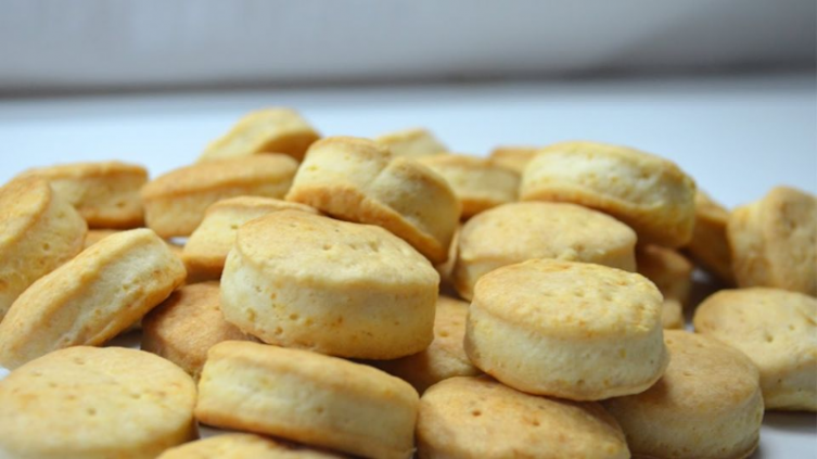 Bizcochitos con 2 ingredientes