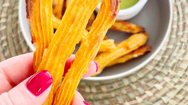 Churros de papa horneados