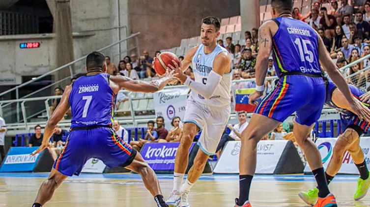 Preolímpico: Argentina le ganó en la última jugada a Venezuela en España