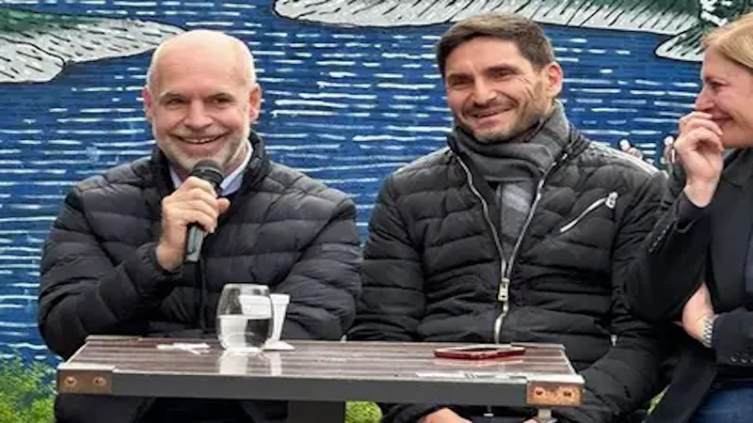 Larreta estuvo junto a los candidatos de Unidos 