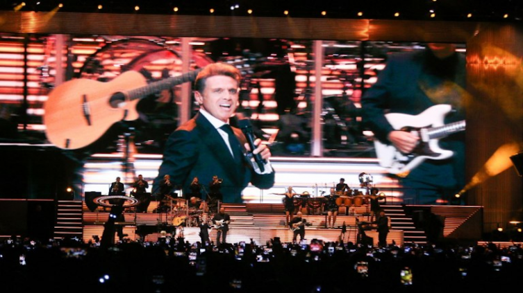 Show en Buenos Aires: Luis Miguel compartió en sus redes un video