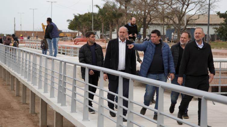 Perotti recorrió e inauguró obras: “No hacemos promesas, damos respuestas concretas”