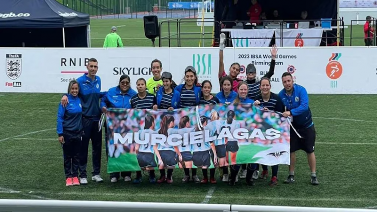 Mundial femenino para no videntes: Las Murciélagas ganaron a Alemania