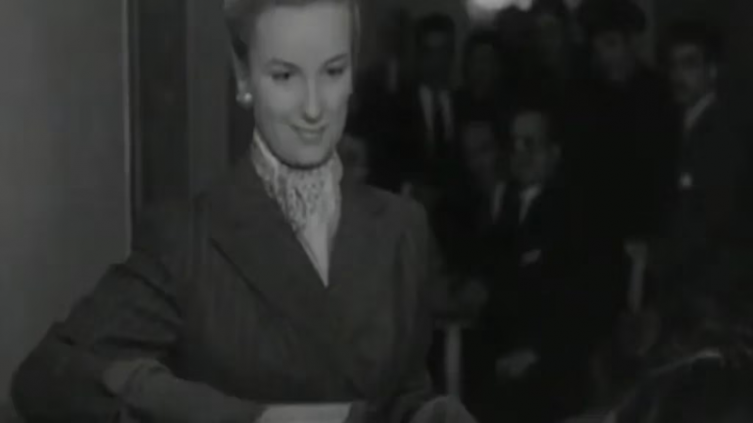 Viral: el video de Mirtha Legrand votando por primera vez en 1951