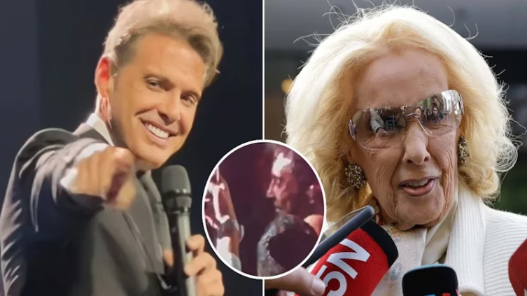 Mirtha Legrand fue ovacionada en el show de Luis Miguel