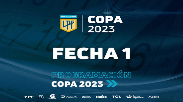 LPF: calendario para la 1ª jornada