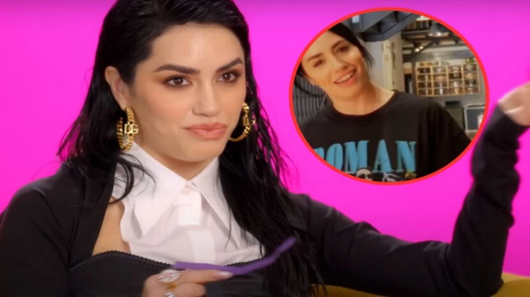 Lali Espósito solidaria con un grupo de emprendedores