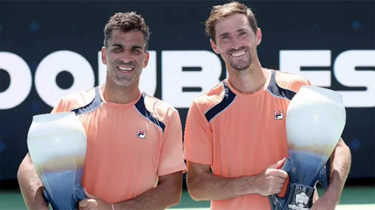 González y Molteni son la pareja de dobles más ganadora del año