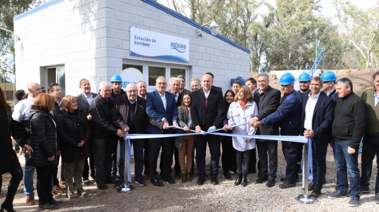 Acueducto Desvío Arijón Rafaela: Perotti inauguró una obra que resuelve el acceso al agua potable
