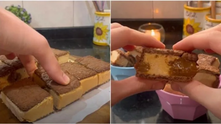 Alfajores de chocotorta, dos pasiones argentinas