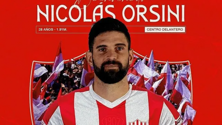 Unión presentó a Nicolás Orsini oficialmente