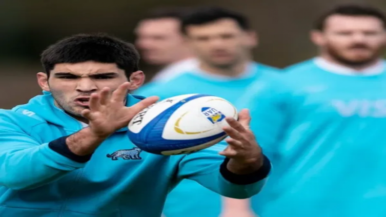 Joaquín Oviedo se sumó a los entrenamientos de Los Pumas