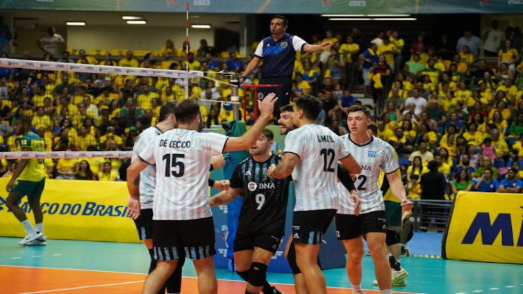 Sudamericano masculino de vóley: Argentina venció a Brasil y obtuvo el título 