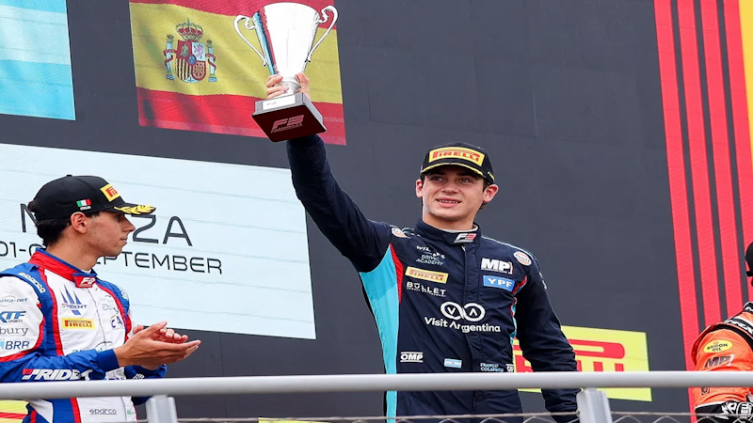 Fórmula 3: el argentino Colapinto quedó a un paso del subcampeonato