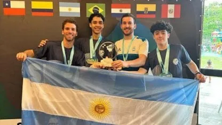 Squash: Argentina fue campeón sudamericano en Brasil