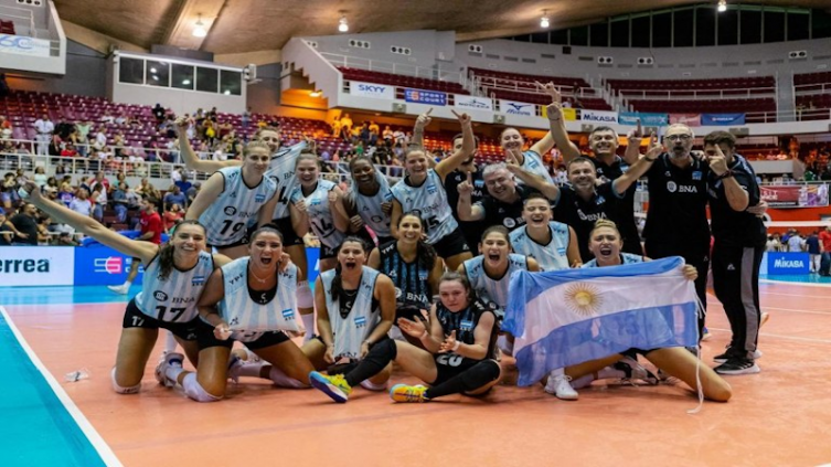 Voley: Argentina inicia su participación en el Preolímpico femenino