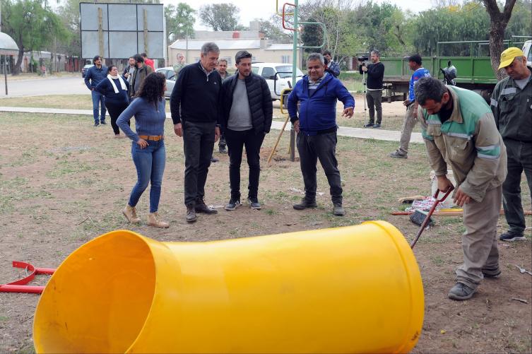Alto Verde: recuperación de espacios públicos e iluminación integral