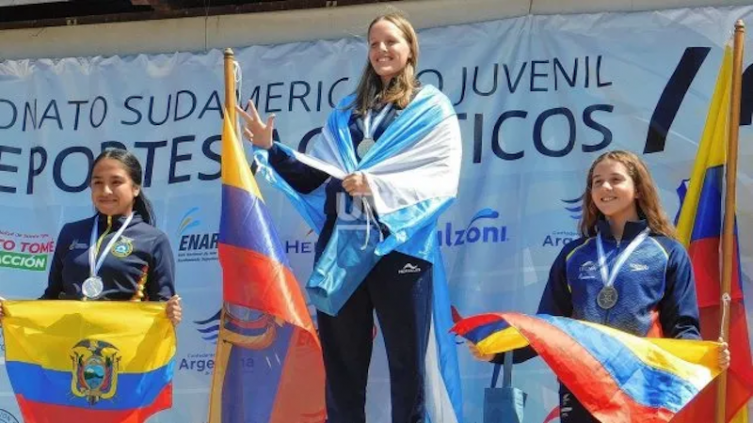 Aguas abiertas: Giordanino es campeona Sudamericana