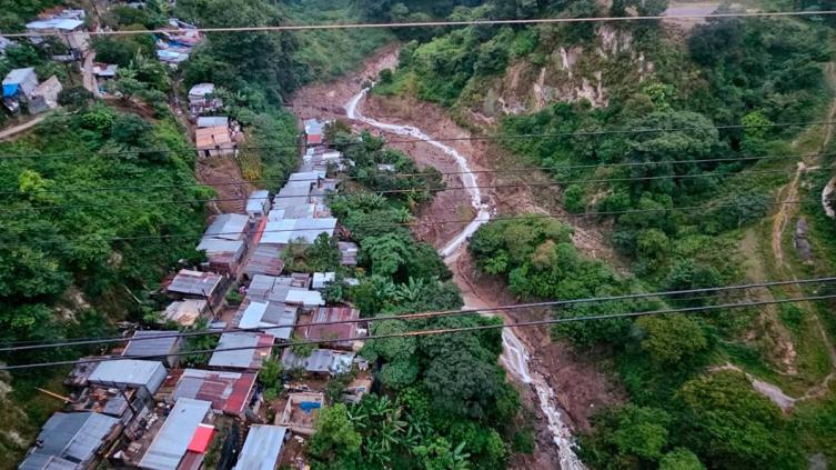 Guatemala: al menos 18 desaparecidos por el desborde de un río que arrastró seis viviendas
