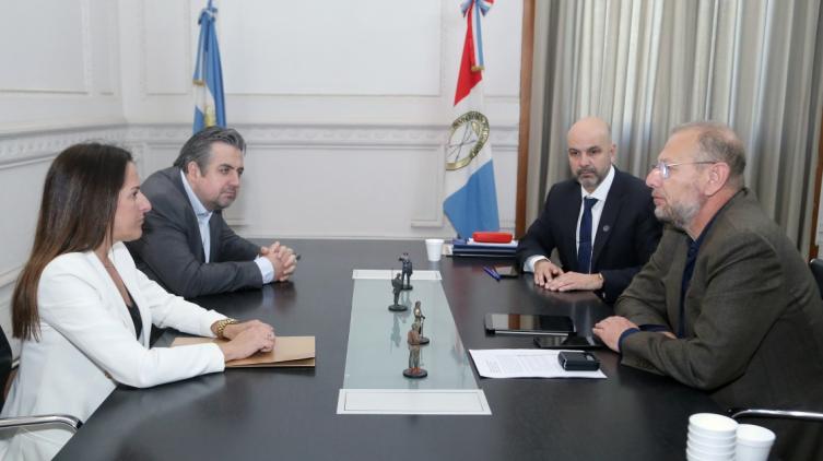Seguridad: Brilloni y Corach encabezaron una nueva reunión de transición de gobierno 