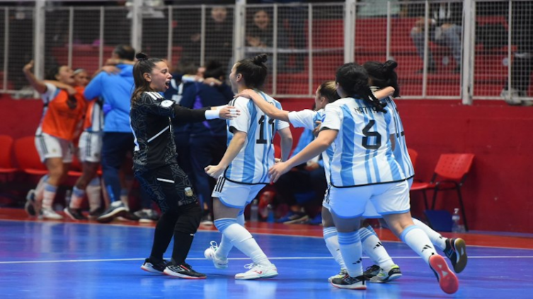 Copa América de futsal: Argentina goleó a Colombia y está en semifinales