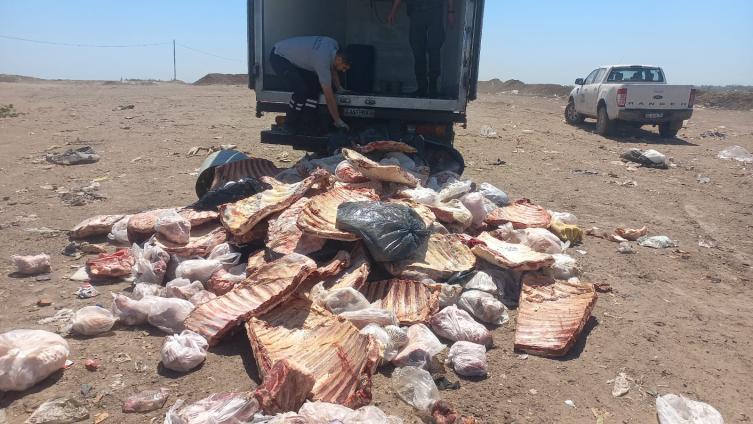 Decomisaron dos toneladas de carne en el norte de la ciudad