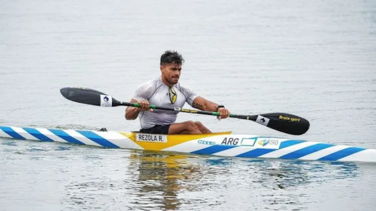 Sudamericano de canotaje: Rézola se consagró triple campeón 