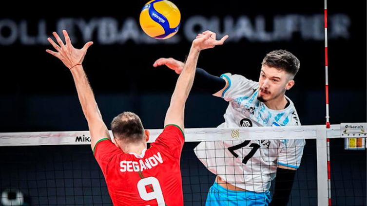 Preolímpico de Vóley: Argentina venció 3-0 a Bulgaria