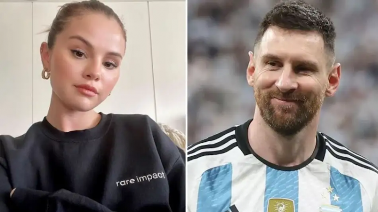 Lionel Messi tuvo un gesto solidario con Selena Gomez 