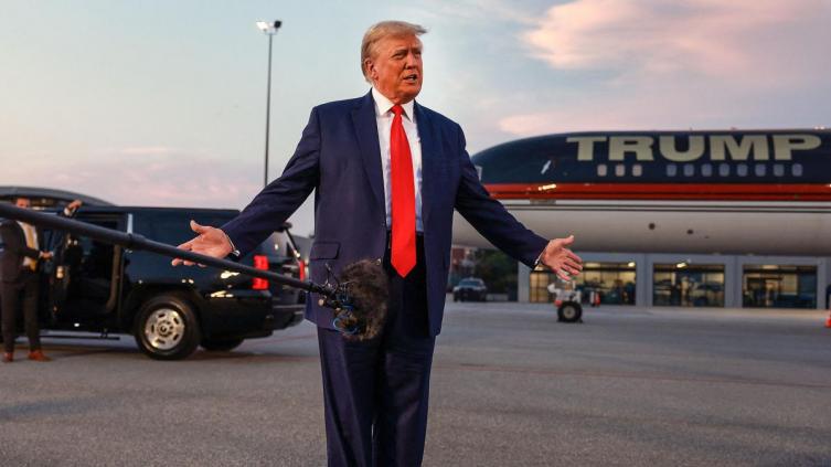 Trump volvió a atacar a la justicia en el segundo día del juicio por fraude en Nueva York