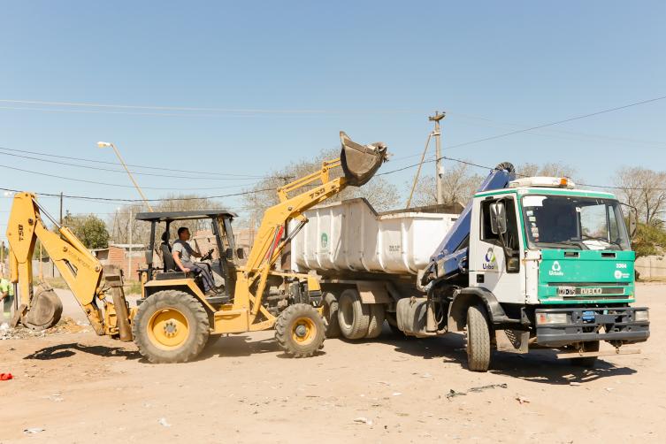 La Municipalidad avanza con la erradicación de microbasurales