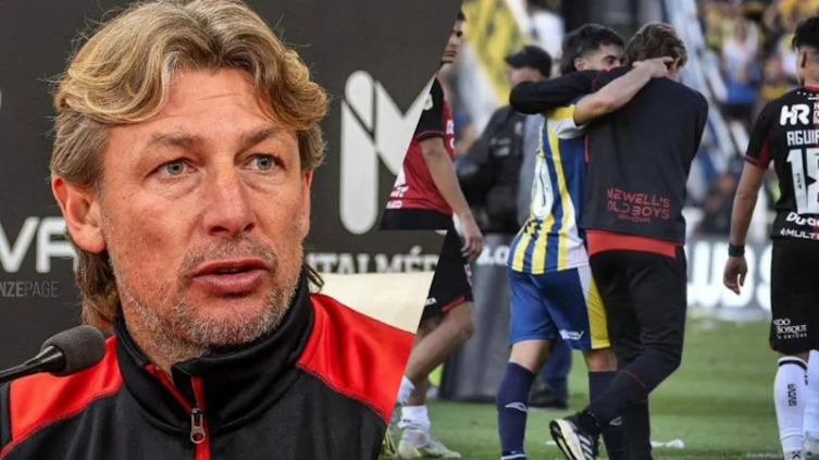 Heinze, sobre el abrazo con Malcorra que fue polémica en Newell ´s