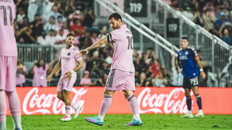 Messi jugó en el segundo tiempo, pero el Inter perdió con Cincinnati