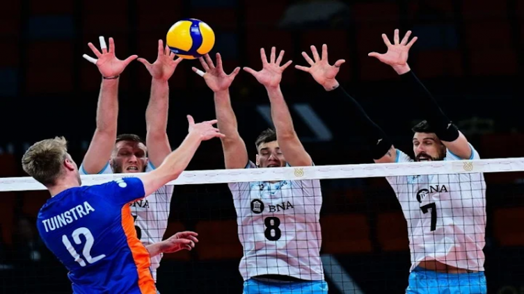 Preolímpico de vóley masculino: la Argentina derrotó 3-0 a Países Bajos 
