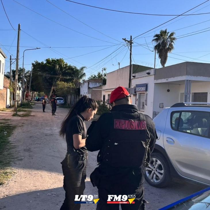 Barrio San José: un joven levantó una bolsa en la vía pública y se le detonó un artefacto explosivo