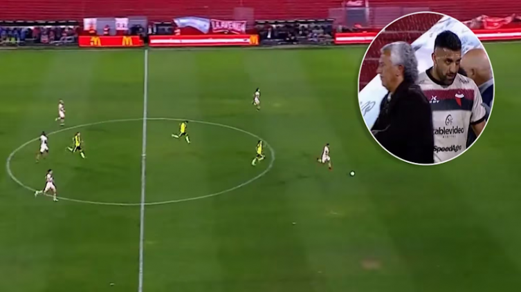 La increíble situación de gol que desperdició Wanchope ante Barracas