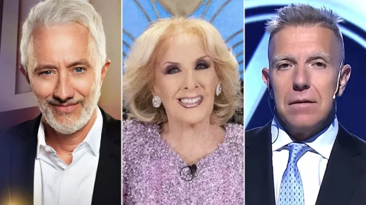 Los invitados de Mirtha Legrand, Andy Kusnetzoff y Alejandro Fantino este fin de semana
