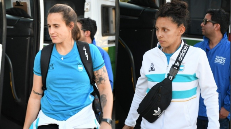 Panamericanos 2023: la selección argentina de fútbol femenino llegó a Chile