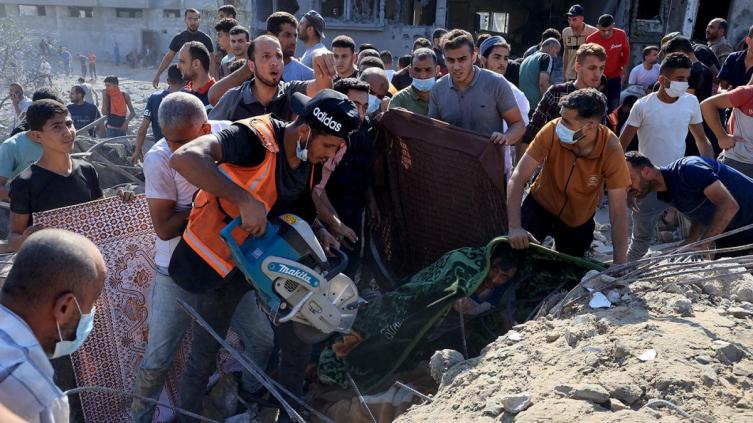 Hamas elevó a más de 4.100 la cifra de muertos por los bombardeos israelíes en Gaza